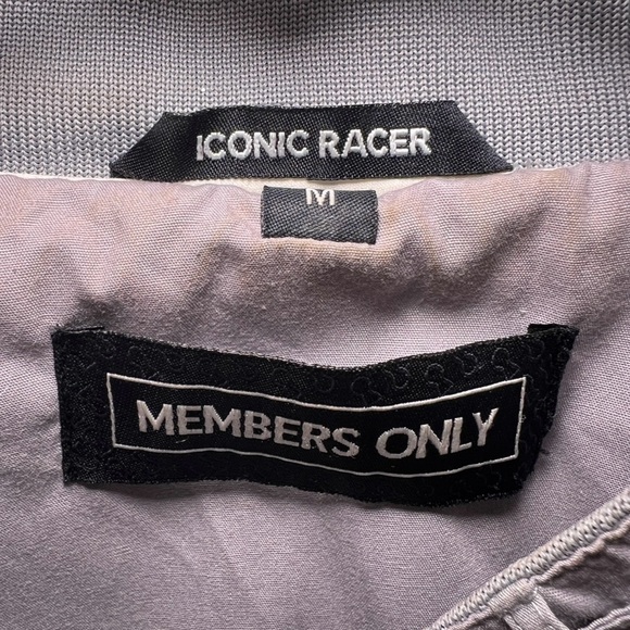Members Only Grey Jacket Men’s Size M - Picture 5 of 5
